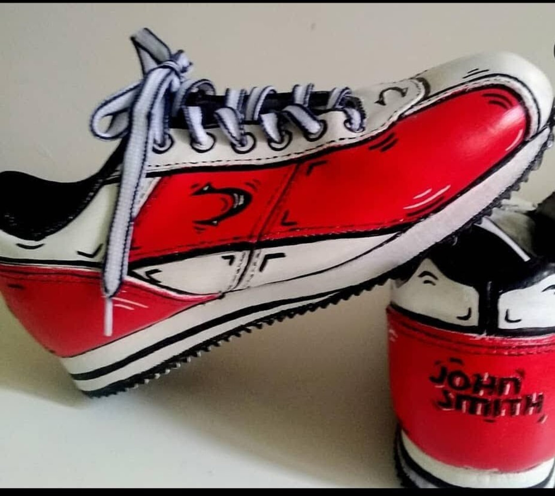 ZAPATILLAS JONH SMITH "RED CARTOON" - 3