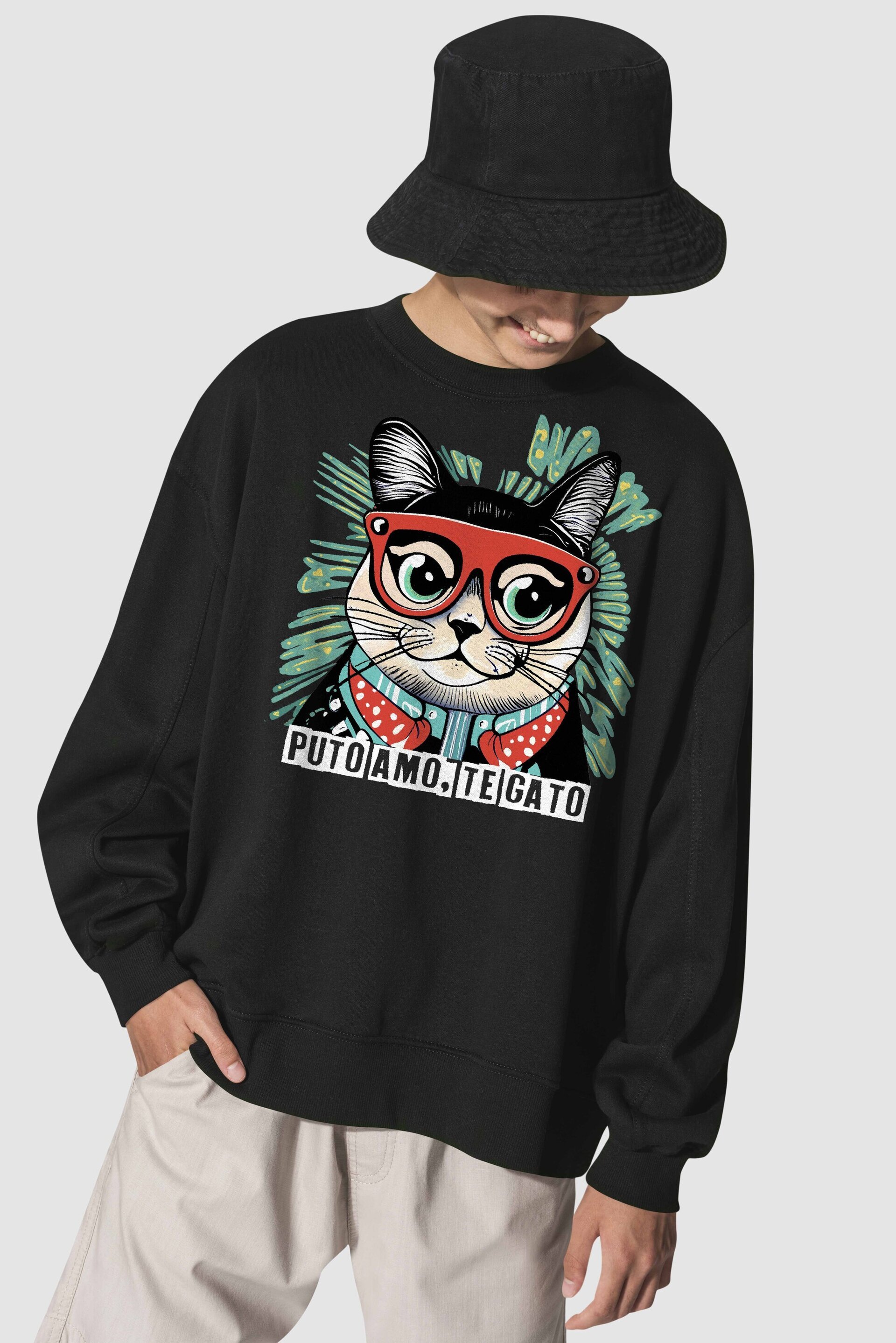 SUDADERA "PSICOGATETE KATTIA" - 5