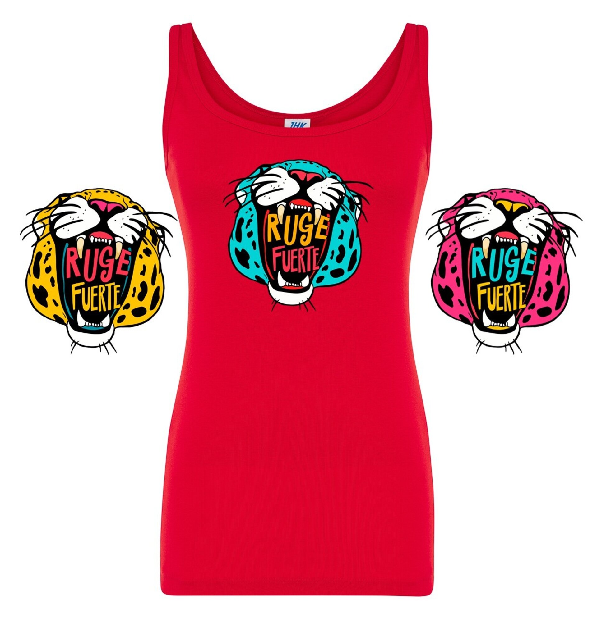 Camiseta RUGE FUERTE tirante - 4