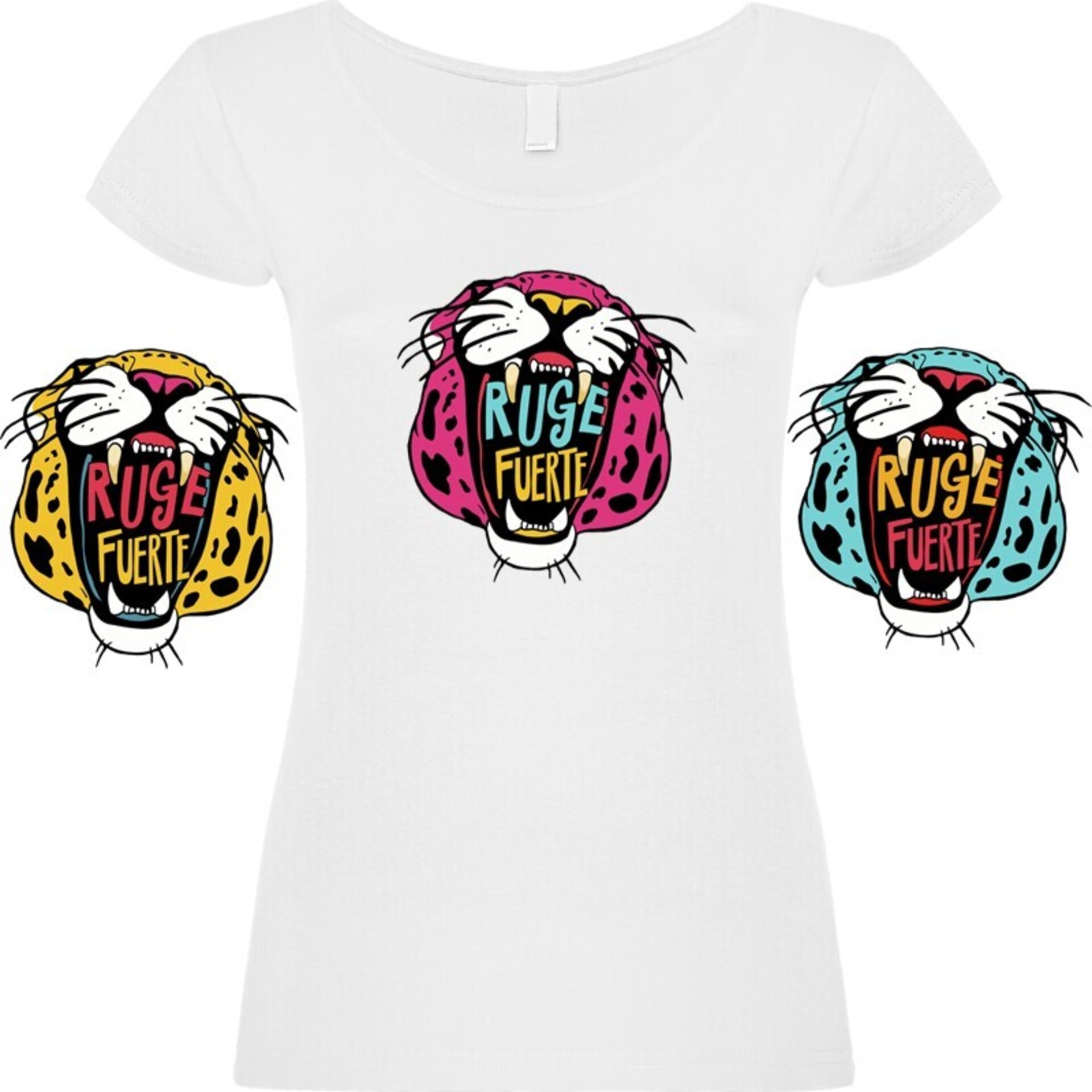 Camiseta RUGE FUERTE manga corta - 2