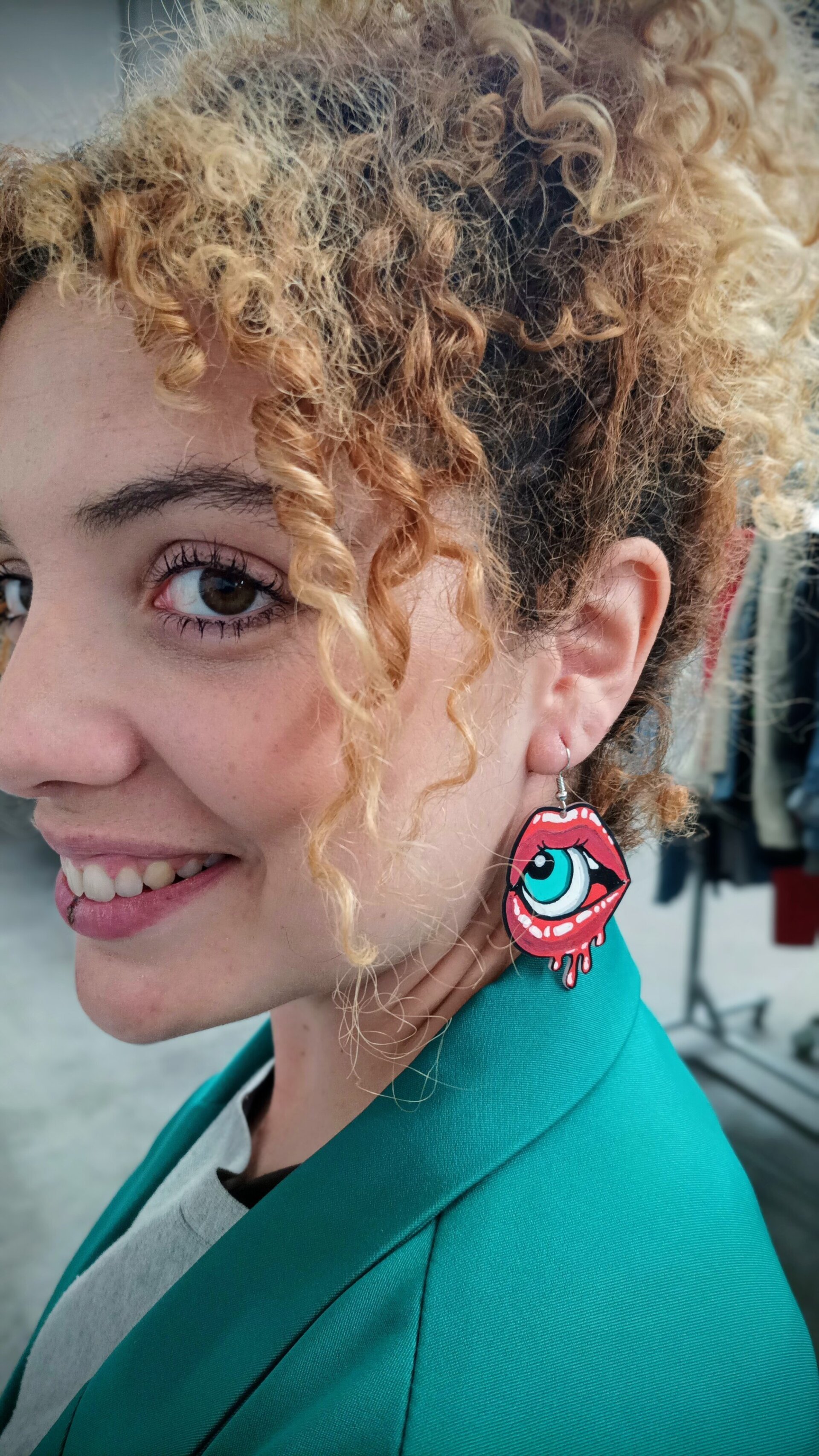 Pendientes Boca Ojo - 3