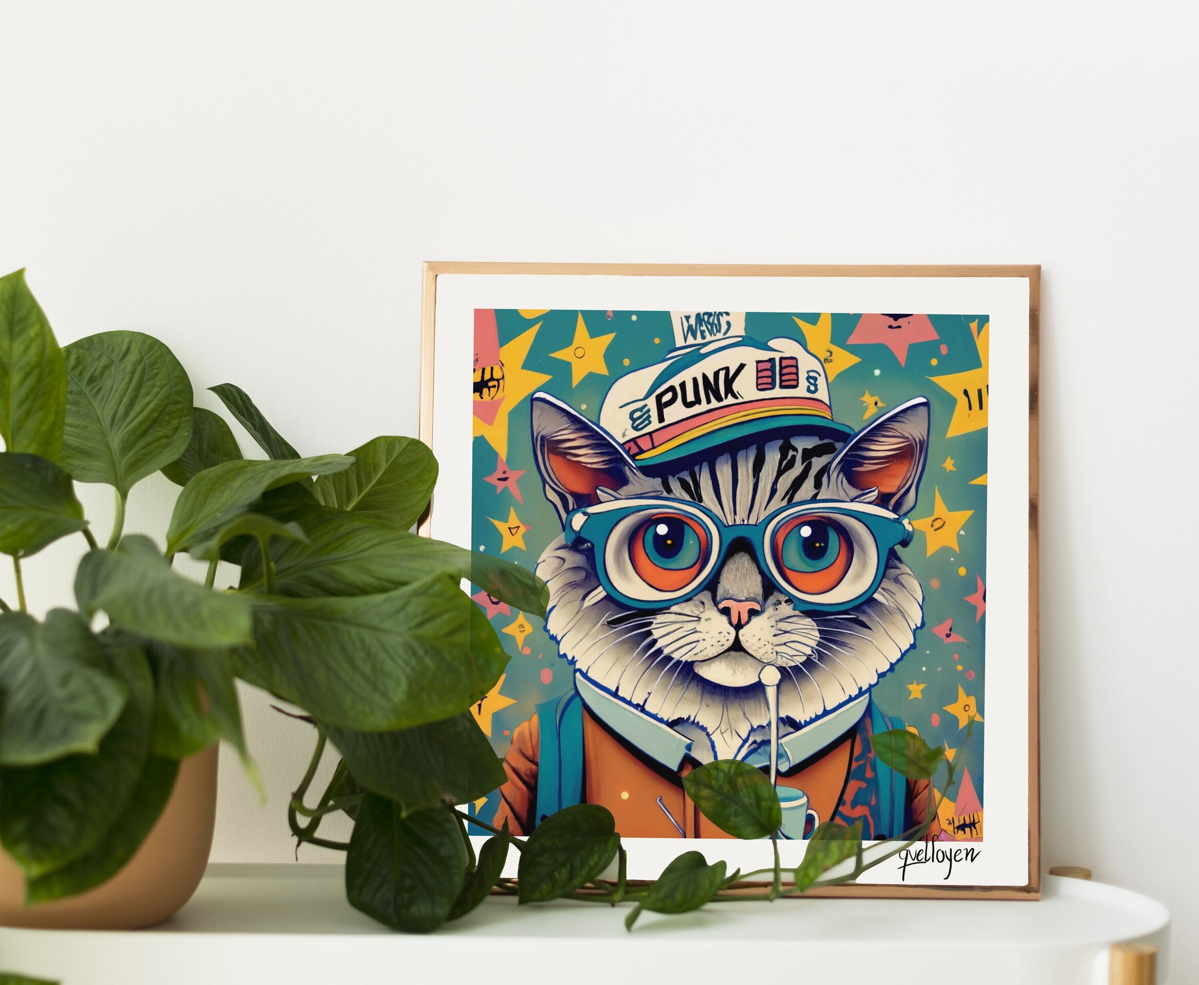 Lámina PsicoGatete Espíritu Canalla - 3