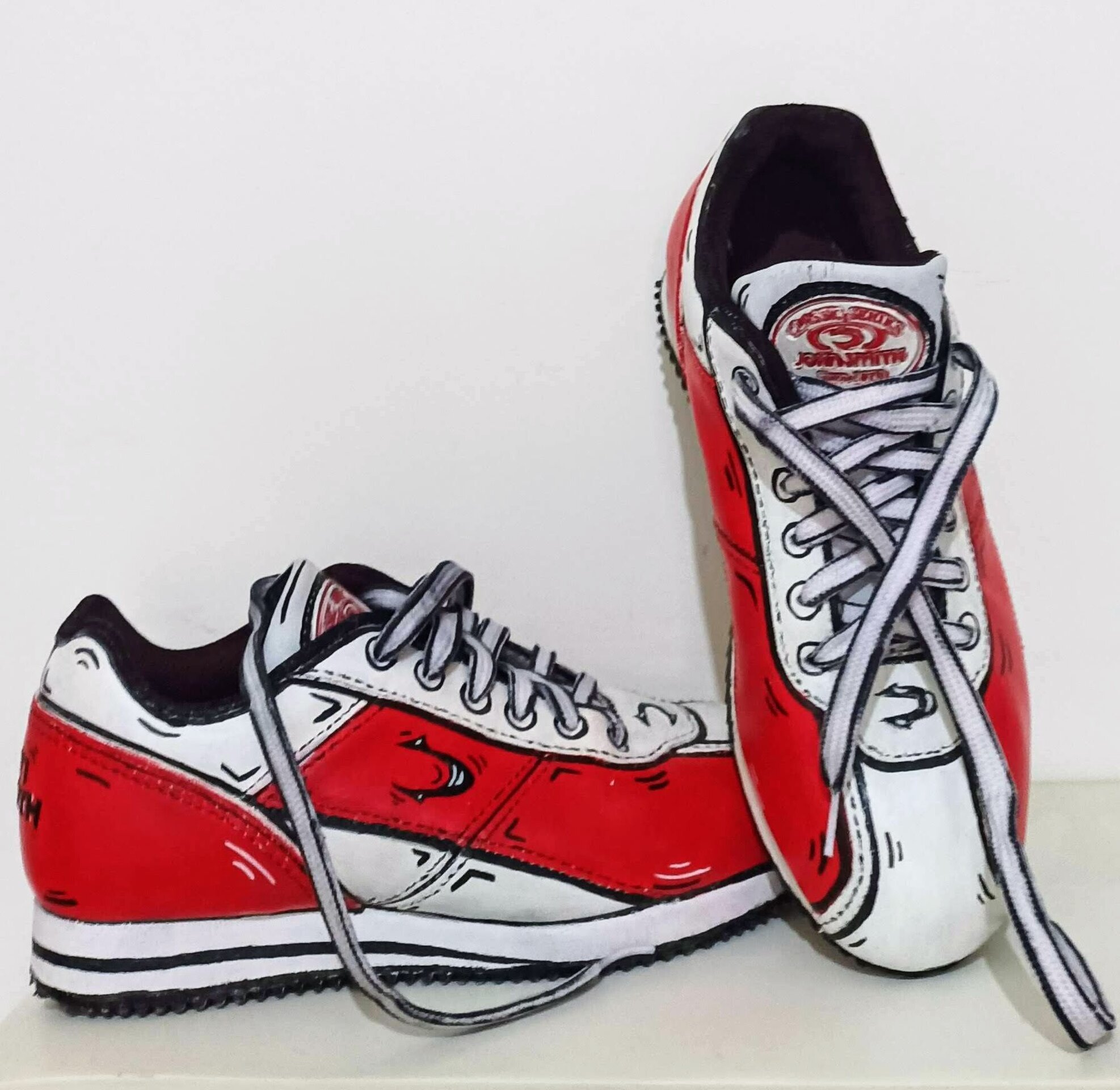 ZAPATILLAS JONH SMITH "RED CARTOON" - 2