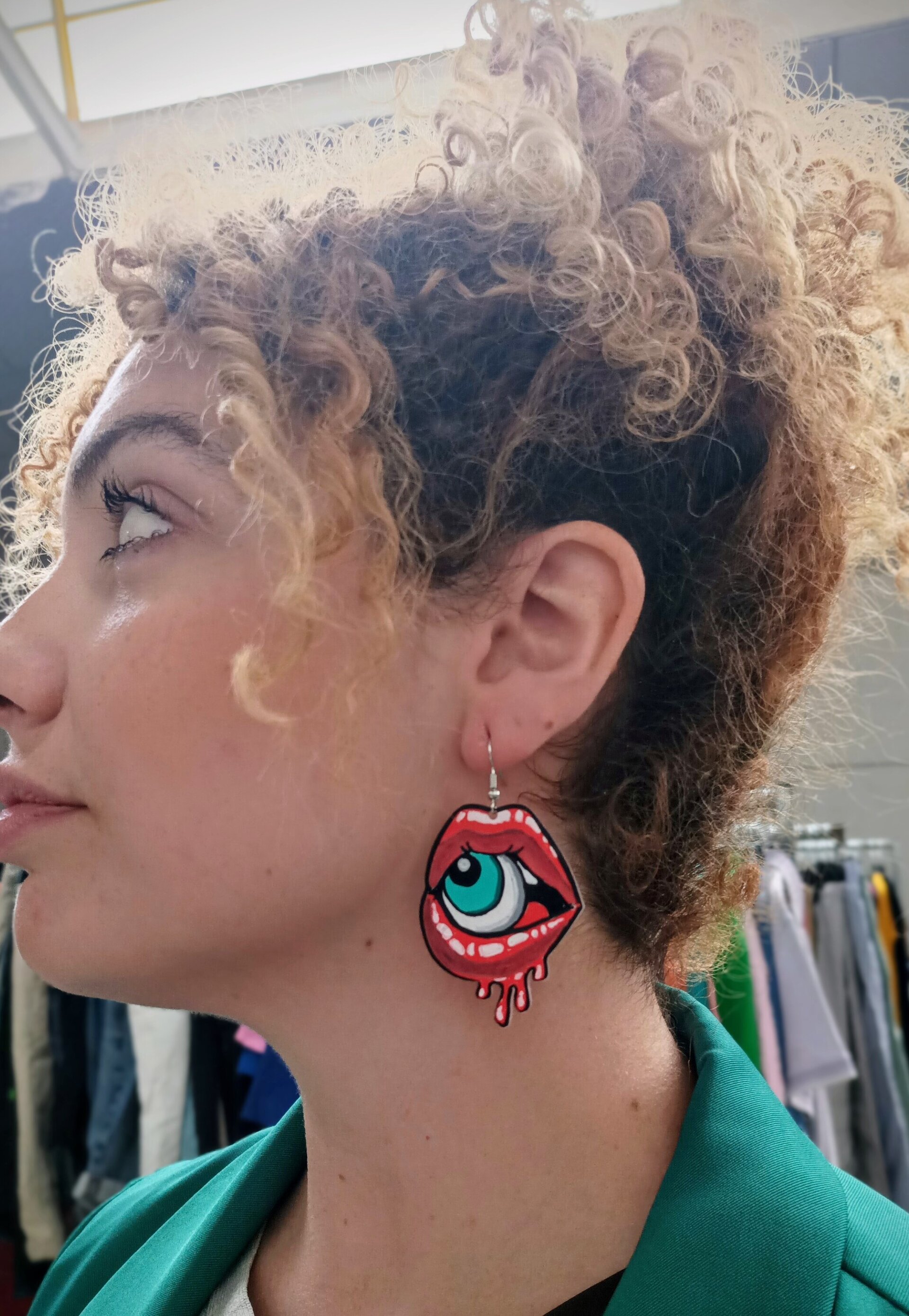 Pendientes Boca Ojo - 2