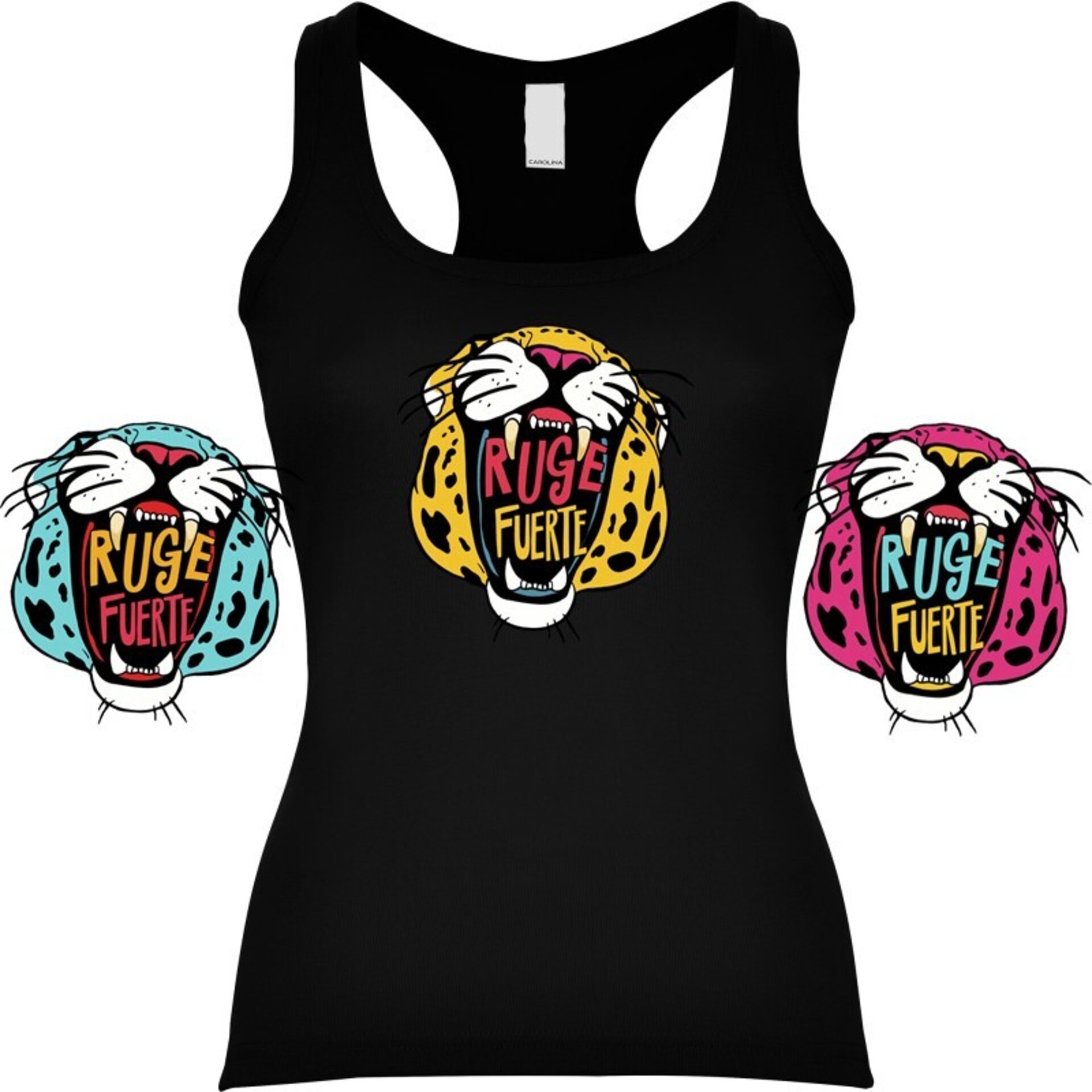 Camiseta RUGE FUERTE tirante - 3